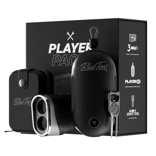 Blue tees golf player pack - blue,